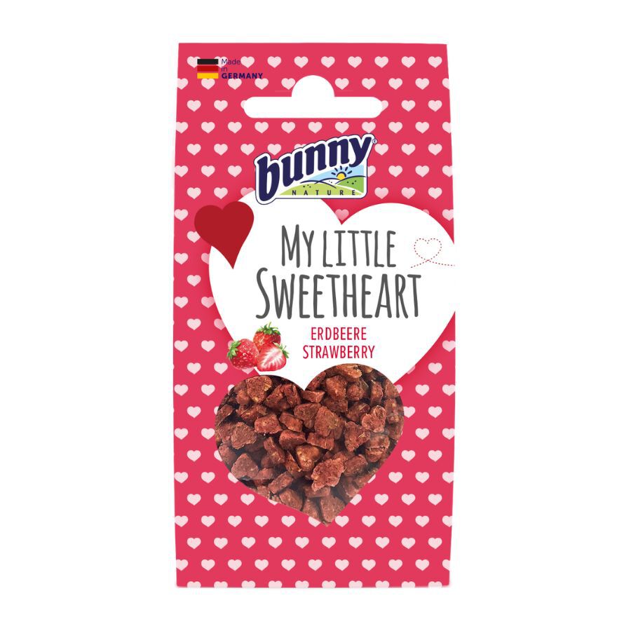 30 g Bunny Snack Cora&ccedil;&otilde;es de morango para coelhor e roedores, , large Imagem n&uacute;mero 1