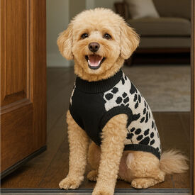 Outech Casaco Polar Pawprint para cães