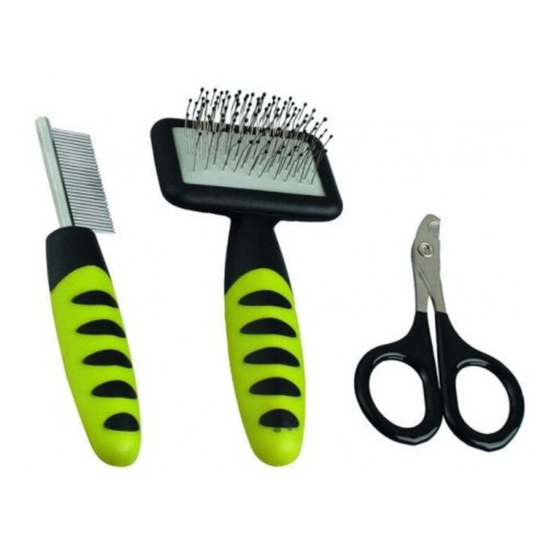 higiene_roedor_flamingo_set_peluqueria_FLA16868_M Imagem número 1 Flamingo set de peluquería para roedores Imagem número 1