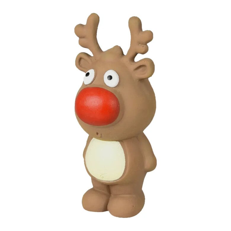 Karlie Rena de Natal em látex brinquedo para cães,  Imagem número 1 Karlie Rena de Natal em látex brinquedo para cães, , large Imagem número 1
