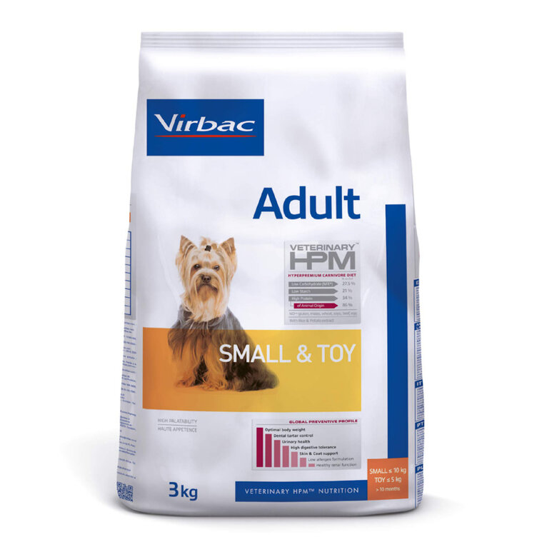 Virbac Veterinary HMP Adult Small & Toy ração para cães, , large image number null