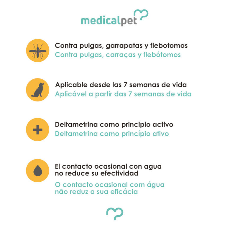 Medicalpet Coleira Antiparasitária para cães,  Imagem número 3 Medicalpet Coleira Antiparasitária para cães, , large Imagem número 3