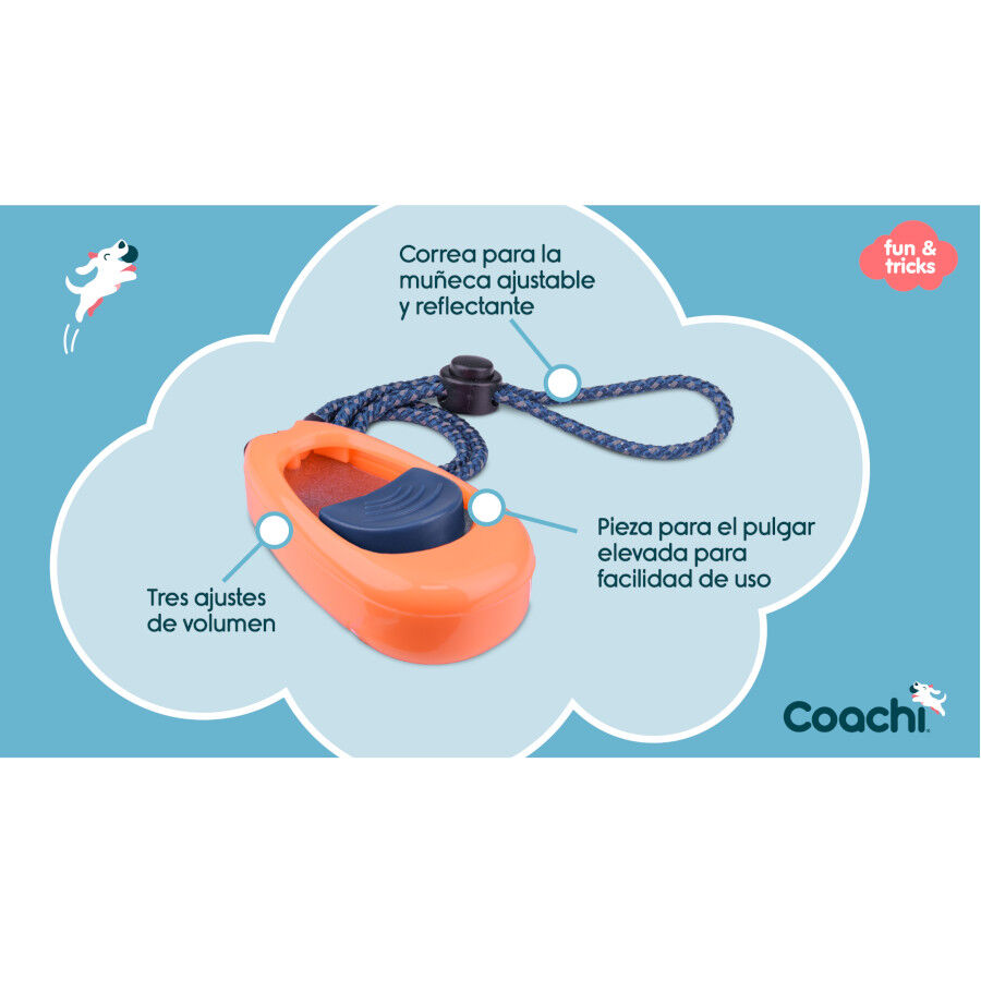 Coachi Clicker azul claro para treinar c&atilde;es, , large Imagem n&uacute;mero 2
