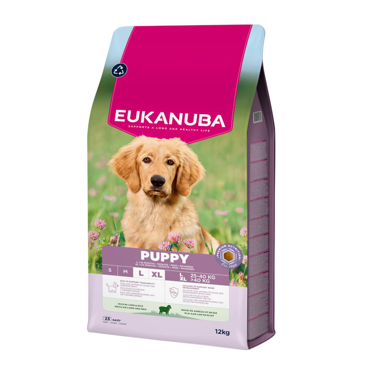 Eukanaba Puppy Cordeiro e Arroz para Raças Grandes,  Imagem número 2 Eukanaba Puppy Cordeiro e Arroz para Raças Grandes, , large Imagem número 2