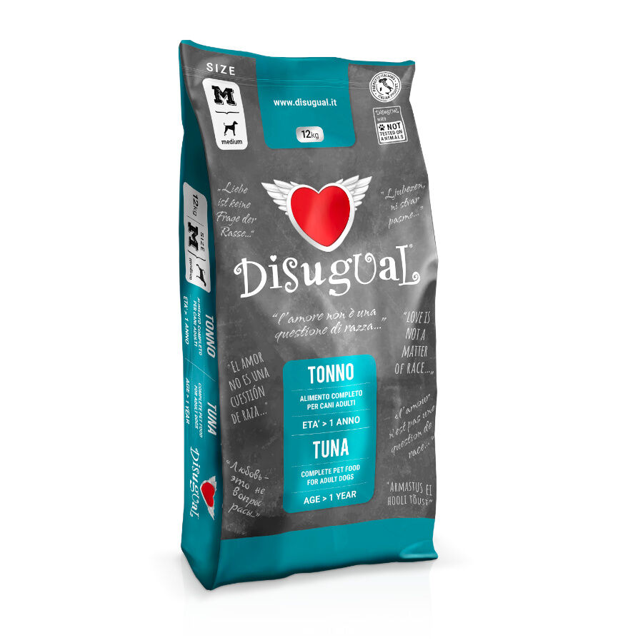 12 kg Disugual Medium Adult Atum ra&ccedil;&atilde;o para c&atilde;es, , large Imagem n&uacute;mero 1