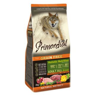 Primordial Adult Grain Free Cervo e Peru ração para cães