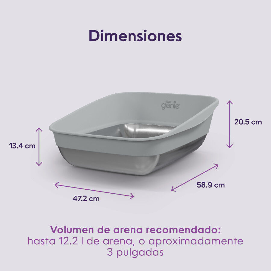 Litter Genie Caixa de Areia LitterLocker Platinum para gatos, , large Imagem n&uacute;mero 2