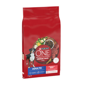 Purina ONE Medium/Maxi Adulto Beef Ra&ccedil;&atilde;o para c&atilde;es