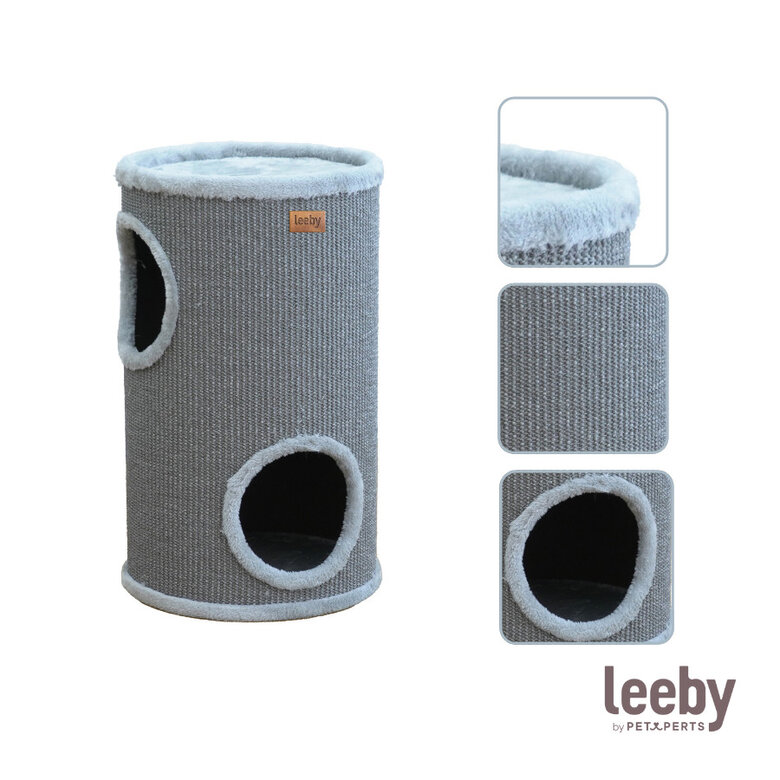 Leeby Bijou barril arranhador com cama nido para gatos,  Imagem número 5 Leeby Bijou barril arranhador com cama nido para gatos, , large Imagem número 5