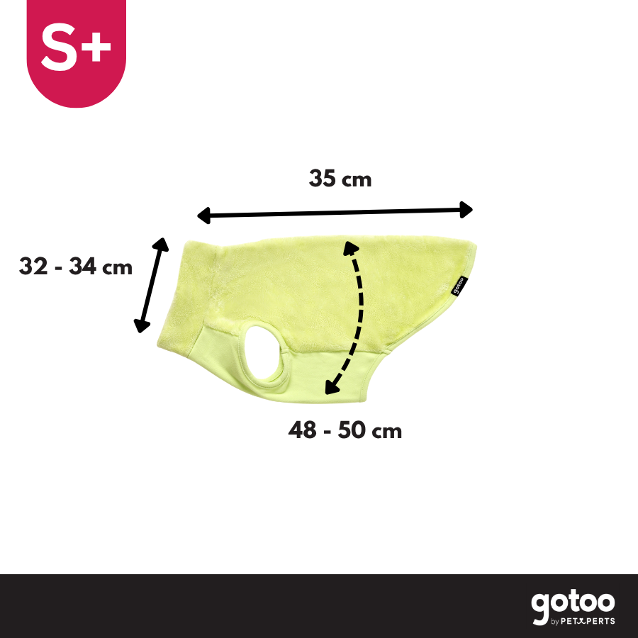 Gotoo Camisola Polar Verde-Lima para c&atilde;es, , large Imagem n&uacute;mero 4