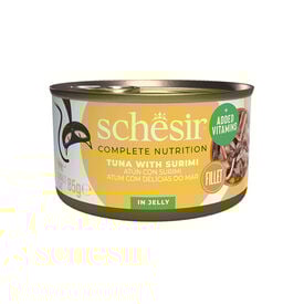 Schesir Adult Atum e Surimi lata para gatos