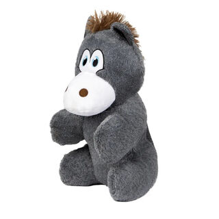 Flamingo Henny Burro de Peluche Cinza para cães