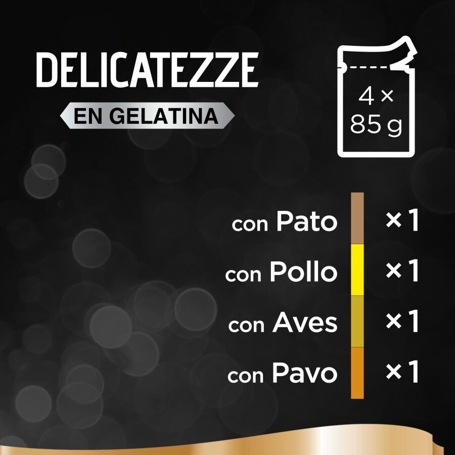 4 saquetas x 85 g Sheba Delicatezze Aves Geleia em Saqueta para Gatos - Multipack, , large Imagem n&uacute;mero 2