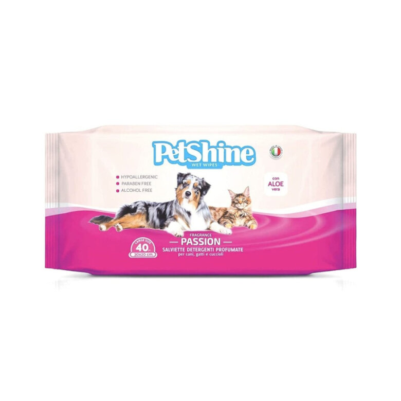 PetShine Toalhetes Húmidos Passion para cães e gatos,  Imagem número 1 PetShine Toalhetes Húmidos Passion para cães e gatos, , large Imagem número 1