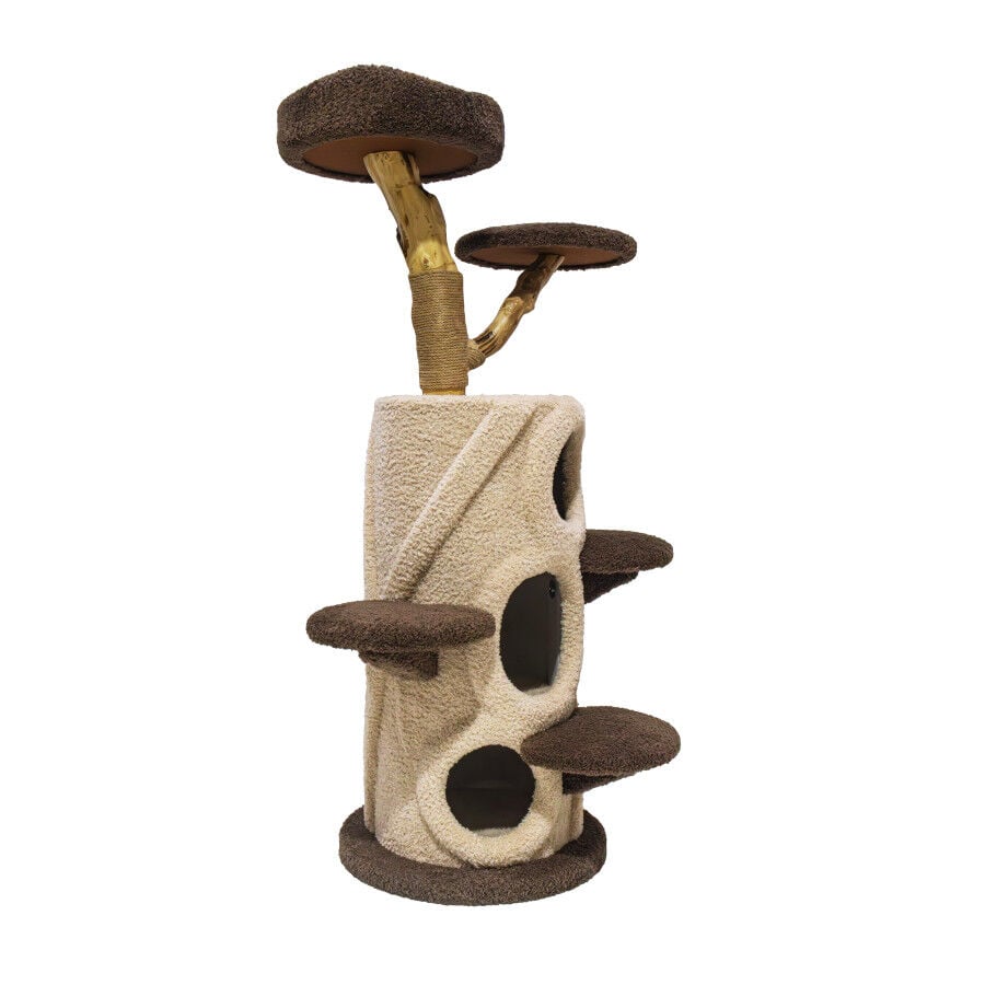 Freedog Zenpear Limb Arranhador Bege e Castanho para gatos, , large Imagem n&uacute;mero 3
