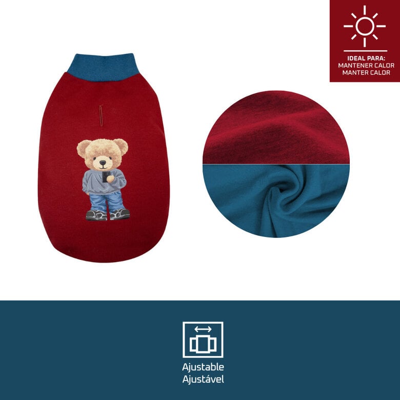 Outech Casaco Teddy Trendy para cães,  Imagem número 3 Outech Casaco Teddy Trendy para cães, , large Imagem número 3