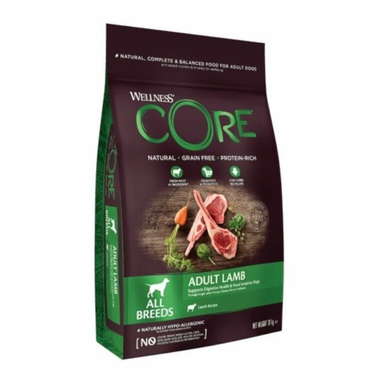 Wellness Core Adult Cordeiro ração para cães, , large image number null