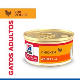 Hill's Science Plan Adult Mousse de Frango em lata para gatos