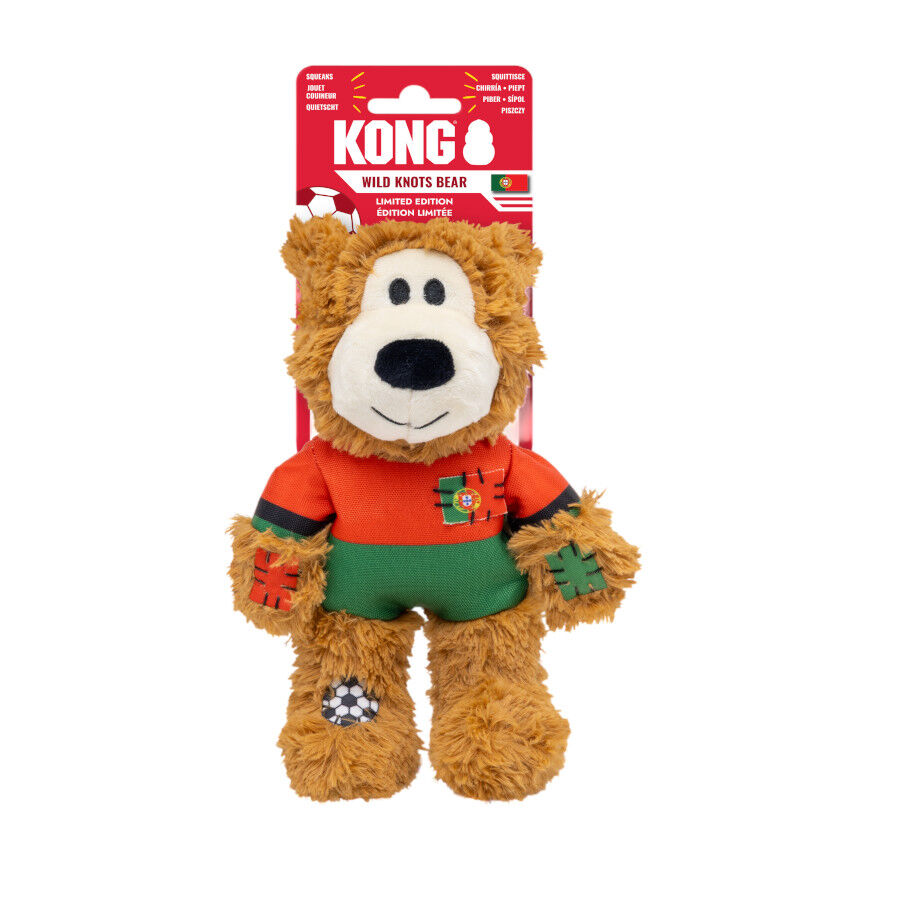 Kong Urso Desportivo Portugal Brinquedo para c&atilde;es, , large Imagem n&uacute;mero 3