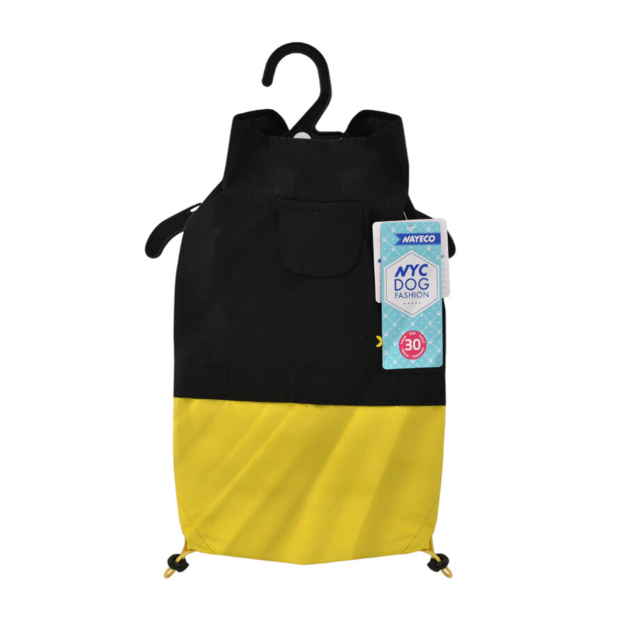 Nayeco X-TRM Capa de Chuva Preta e Amarela para c&atilde;es, , large Imagem n&uacute;mero 3