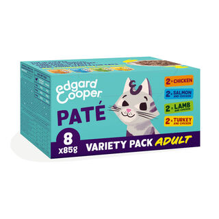 Edgard & Cooper Paté para gatos – Multipack