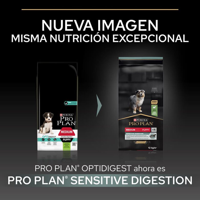 Pro Plan OptiDigest Puppy Medium ração, , large image number null