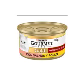 Gourmet Gold Biscoitos Salmão e Frango para gatos