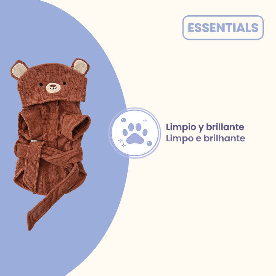 Bloob Teddy Roup&atilde;o de Banho Castanho para c&atilde;es, , large Imagem n&uacute;mero 6