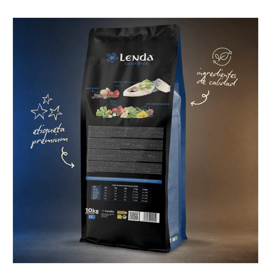 2 Kg Lenda Grain Free Ra&ccedil;&atilde;o de Peixe e Krill para c&atilde;es, , large Imagem n&uacute;mero 3