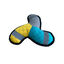 Summer Vibes Boomerang aquático para cães, , large Indicador imagem número 1