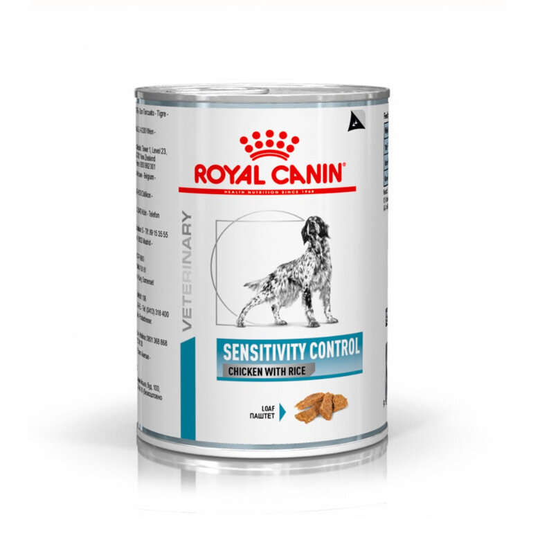 Pack 12 Latas Royal Canin Veterinary Diet Sensitivity Control frango e arroz 420 g, , large image number null