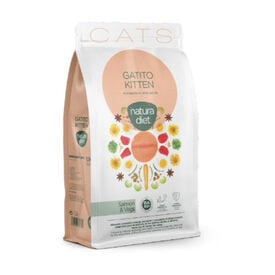 Nature Diet Kitten Salmão e Vegetais ração