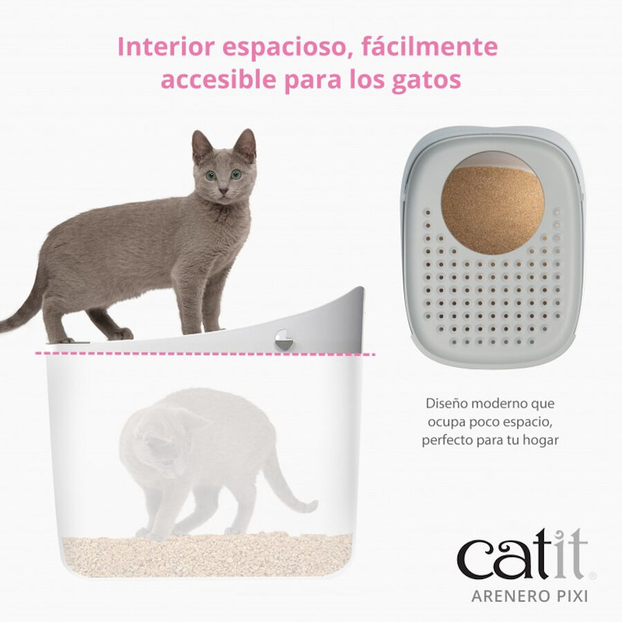 Catit Pixi Caixa de Areia Branca para gatos, , large Imagem n&uacute;mero 4