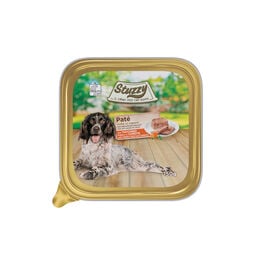 Stuzzy peru com ervilhas e cenouras terrina para cães