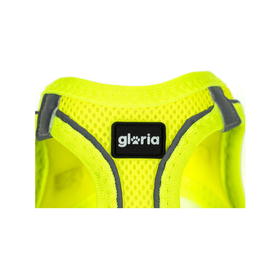 Gloria Air Mesh Trek Star Peitoral Amarelo para c&atilde;es, , large Imagem n&uacute;mero 3