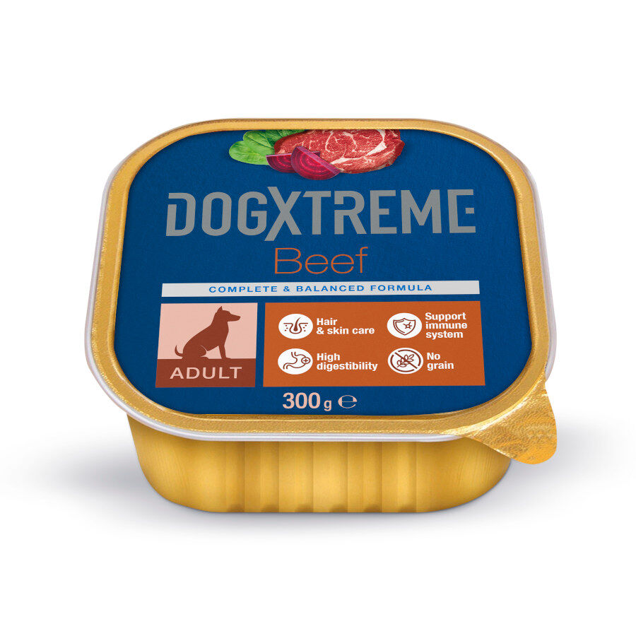 300 g Dogxtreme Adult Carne de Vaca terrina para c&atilde;es , , large Imagem n&uacute;mero 1