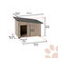 TK-Pet Lake Casota de Madeira para cães, , large Indicador imagem número 5