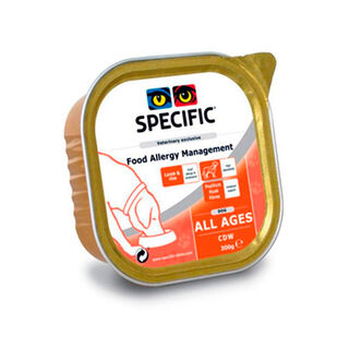 Specific CDW Allergy Management terrinas para cães 