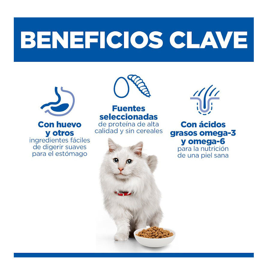 7 kg Hill's Science Plan Adult Hypoallergenic Ovo e Insetos ra&ccedil;&atilde;o para gatos , , large Imagem n&uacute;mero 3