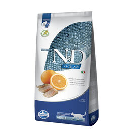 Farmina N&D Ocean Adult Pienso Calabaza y Naranja para gatos