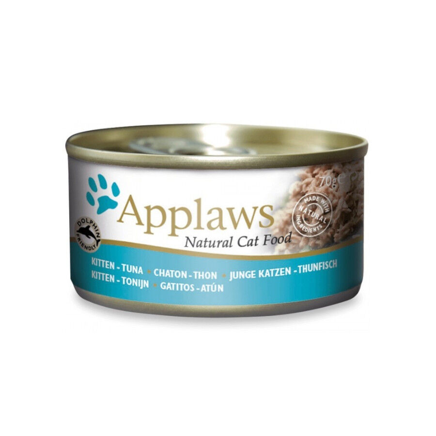 70 g Applaws Kitten Caldo de Atum lata, , large Imagem n&uacute;mero 3