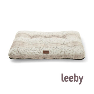 Leeby Colchão antiderrapante suave para cães