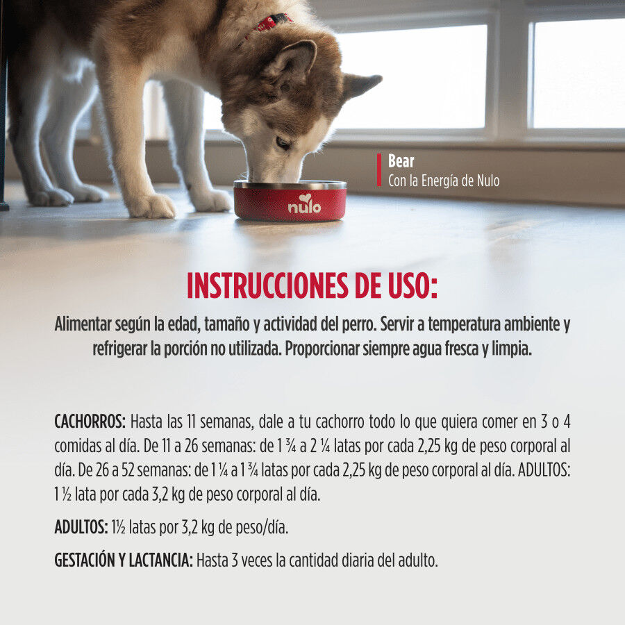 170 g Nulo Comida h&uacute;mida de Frango com Salm&atilde;o em Caldo em Lata para c&atilde;es, , large Imagem n&uacute;mero 4