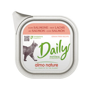 Almo Nature Daily Grain Free Salmão para Gatos