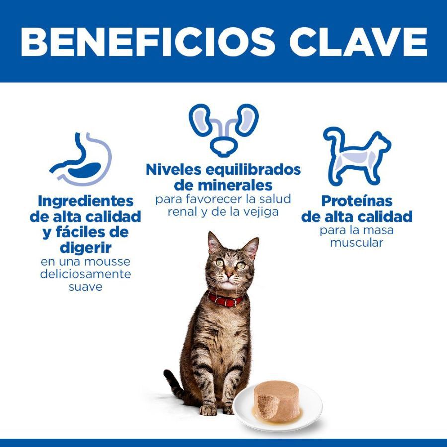 85 g Hill's Science Plan Adult Comida h&uacute;mida Mousse de Frango em lata para gatos, , large Imagem n&uacute;mero 4