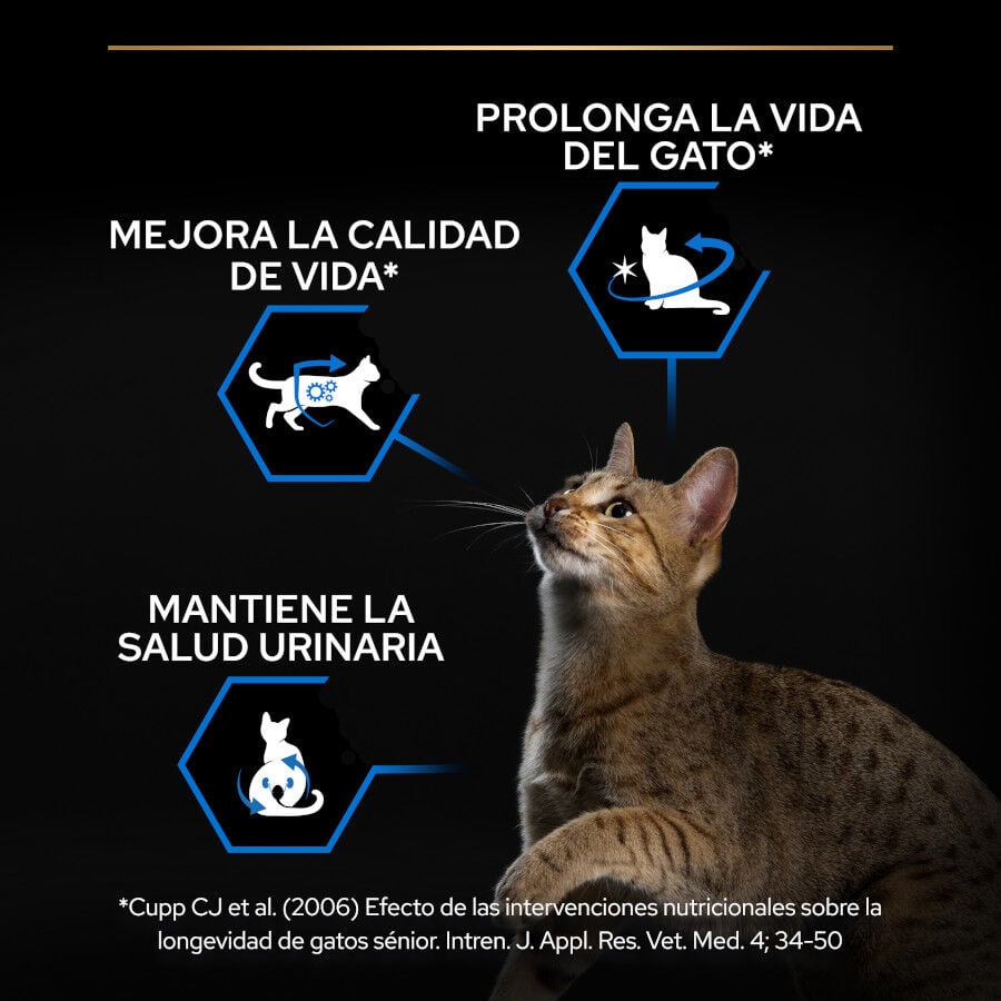 3 kg Pro Plan Senior Sterilized Peru ra&ccedil;&atilde;o para gatos, , large Imagem n&uacute;mero 3