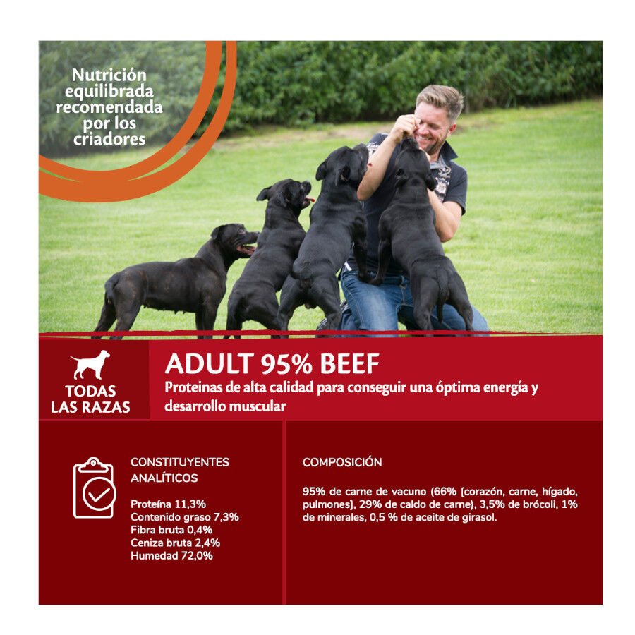 400 g Wellness Core Adult carne e br&oacute;colos lata para c&atilde;es, , large Imagem n&uacute;mero 3