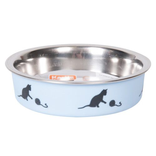 Flamingo azul con gatos comedero para gatos Imagem n&uacute;mero 1