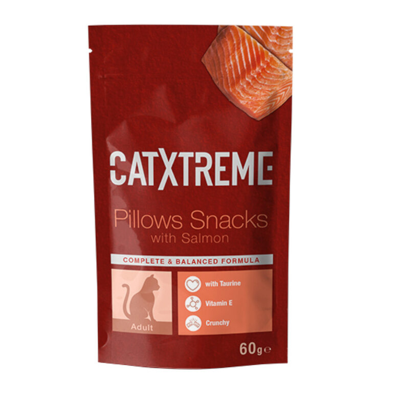 Catxtreme Snack com Salmão para gatos, , large image number null