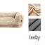 Leeby Alcofa com Capa Amovível Bege para cães, , large Indicador imagem número 4